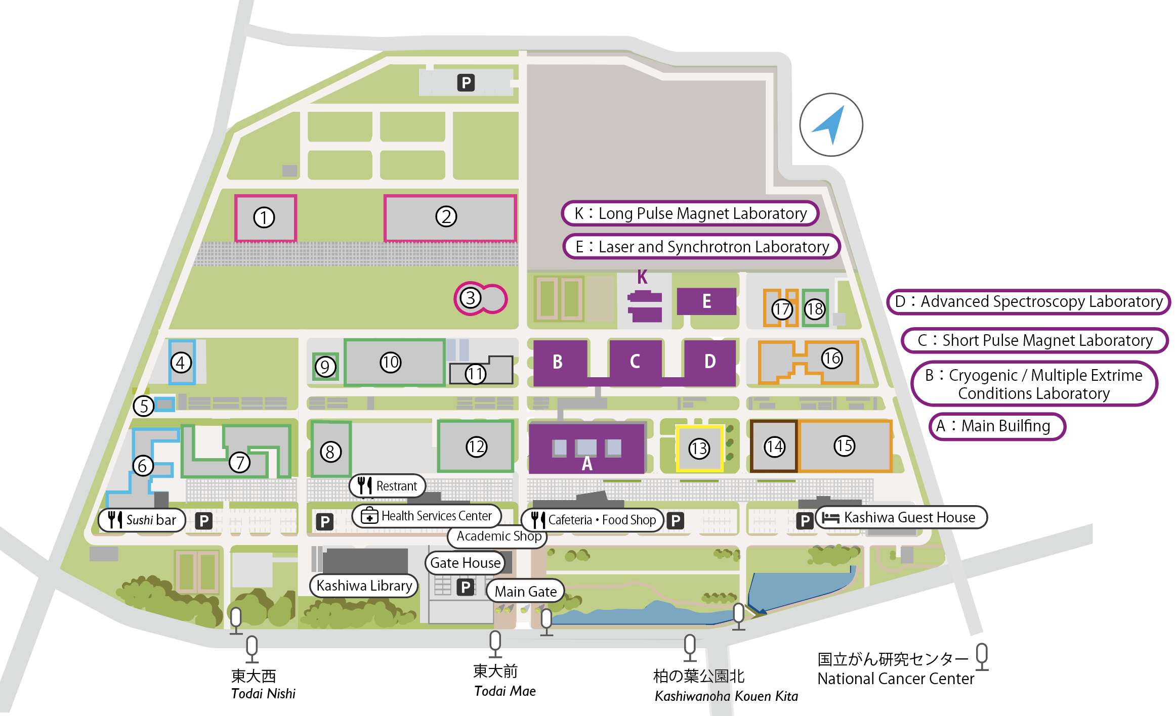 campus map
